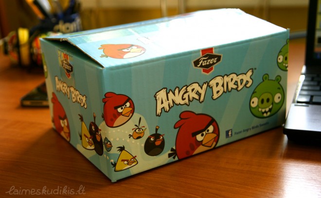 Angry Birds saldainiai