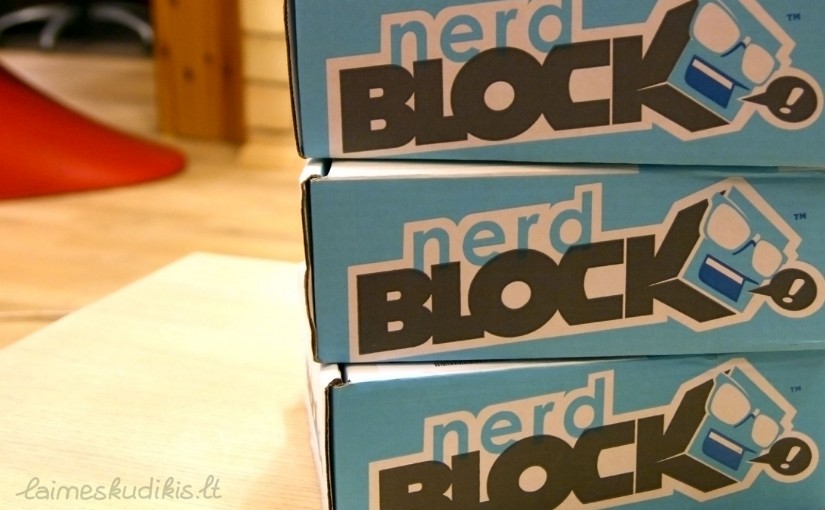 Nerd Block dėžutės